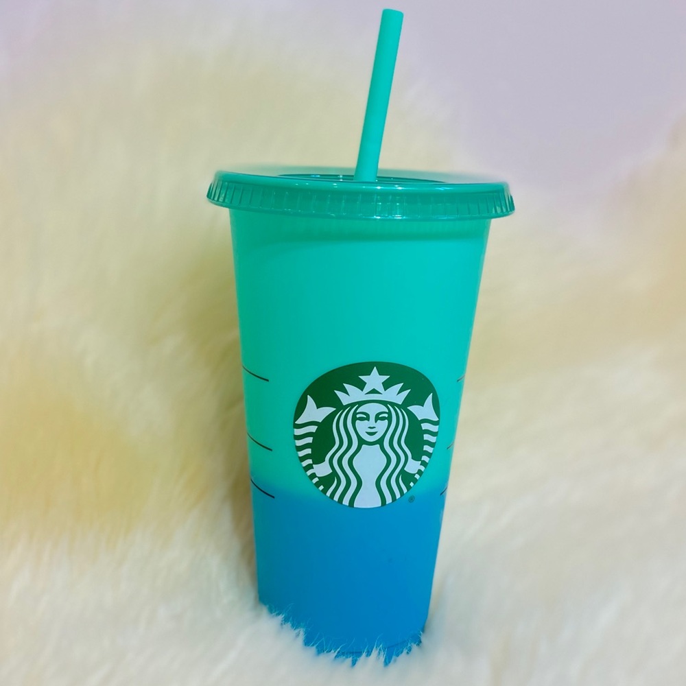 SOLD Starbucks 2020 Color Changing Reusable Cup - Picture 2 of 2